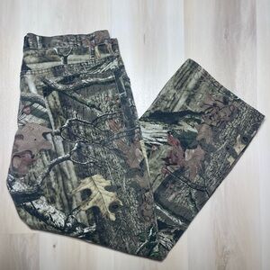 Mossy Oak Break-Up Infinity Pants Men’s 38x30 Brown Camo Canvas Hunting Outdoor